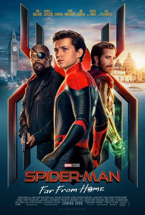 tom holland spider-man far from home poster